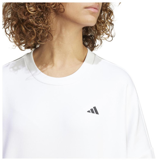 Adidas Γυναικείο φούτερ Essentials Small Logo FeelCozy Fleece Sweatshirt